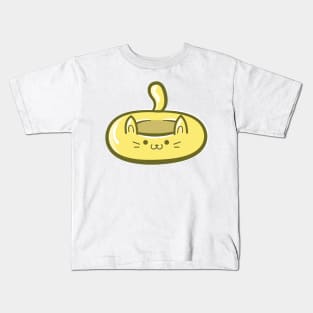 swim ring cat Kids T-Shirt